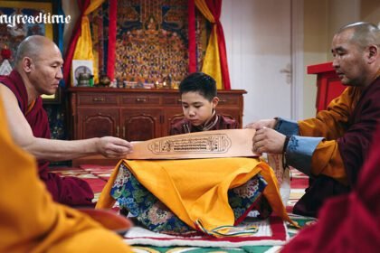 The 8-Year-Old Boy at the Center of a Dispute Over Tibetan Buddhism