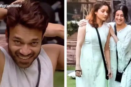 Bigg Boss 17: Vicky Jain playfully sings 'Tujhe subah tak main karoon pyaar' to Ayesha Khan; panics when Isha Malviya brings it to the attention of his wife, Ankita Lokhande.