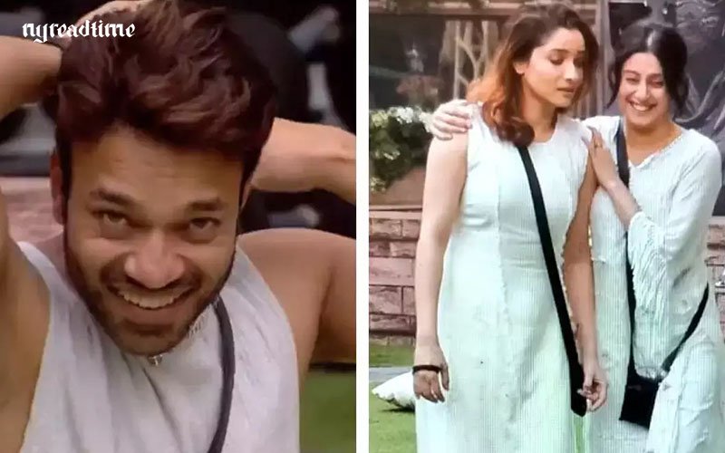 Bigg Boss 17: Vicky Jain playfully sings 'Tujhe subah tak main karoon pyaar' to Ayesha Khan; panics when Isha Malviya brings it to the attention of his wife, Ankita Lokhande.