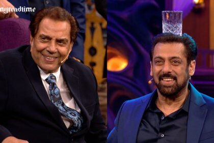 Bigg Boss 17: Dharmendra showcases Bobby Deol's trending Jamal Kudu track alongside Salman Khan.